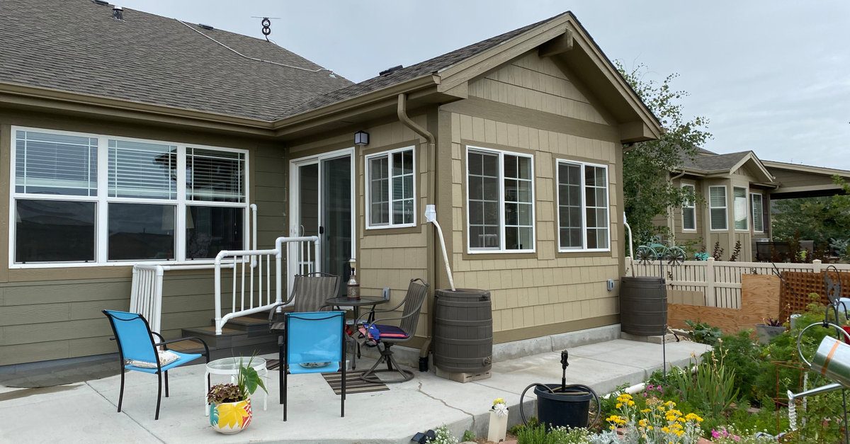 Home addition built by AFGH Handyman with siding and roofline matched to the existing house